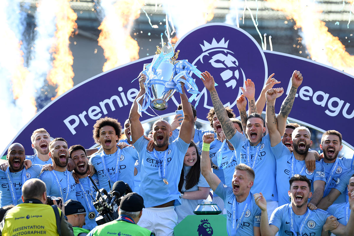 曼城领先8分！英超榜首之争激烈进行中